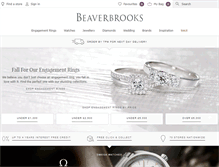 Tablet Screenshot of beaverbrooks.co.uk